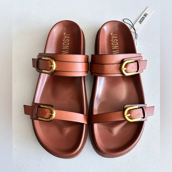 Jason Wu Black Textured Design Size 6.5 - Picture 9 of 11